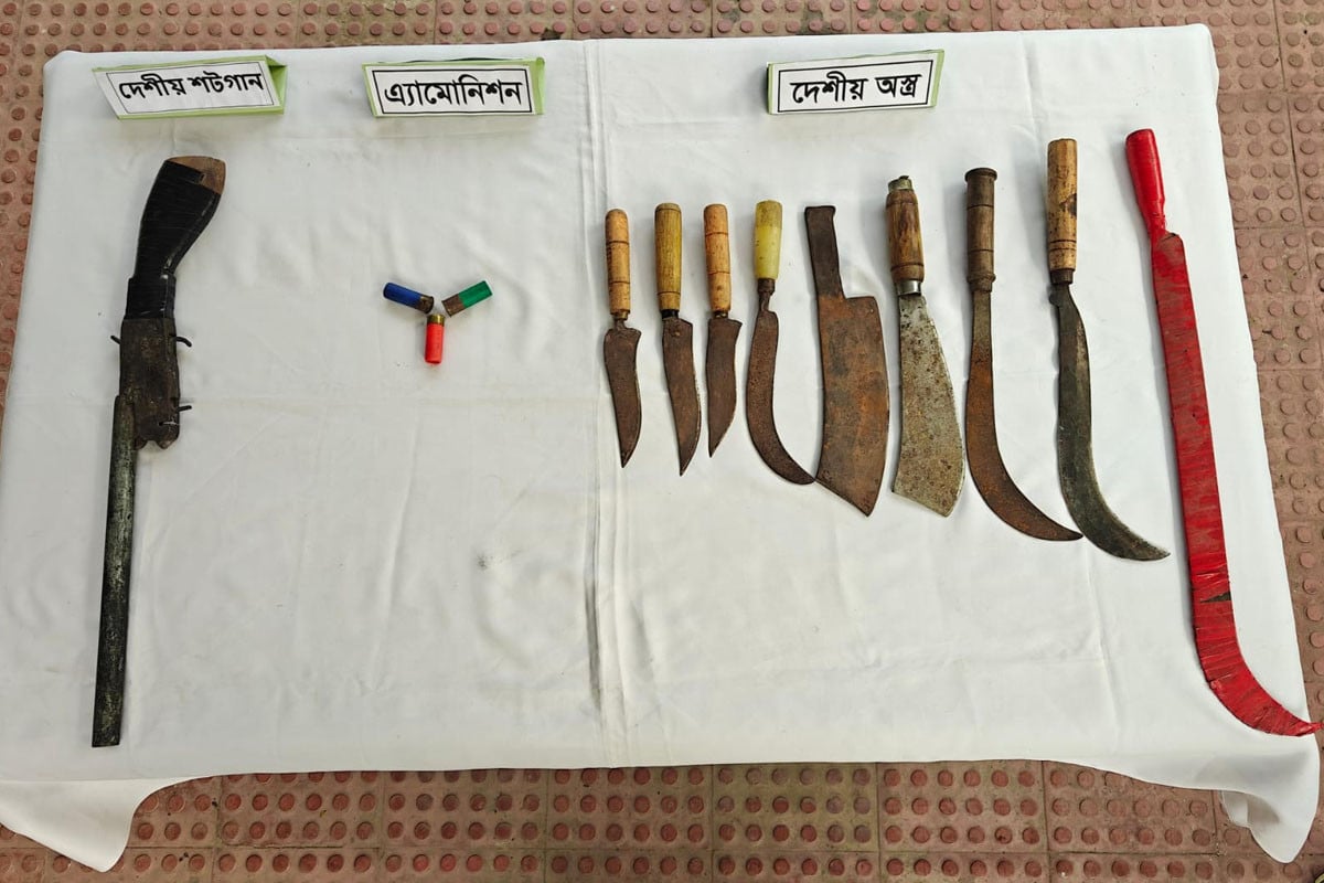 মুন্সিগঞ্জে দেশিয় অস্ত্রসহ আটক ১