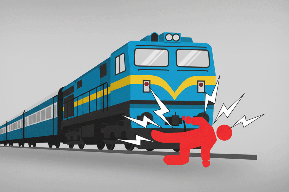 ব্রাহ্মণবাড়িয়ায় ট্রেনে কাটা পড়ে অজ্ঞাত ব্যক্তির  মৃত্যু