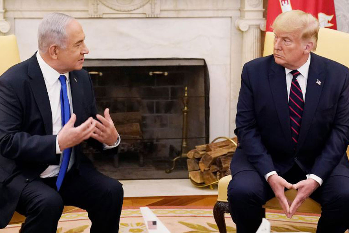 বৈঠকে বসছেন ট্রাম্প-নেতানিয়াহু