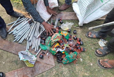 কুমিল্লায় ককটেল তৈরির সরঞ্জাম উদ্ধার