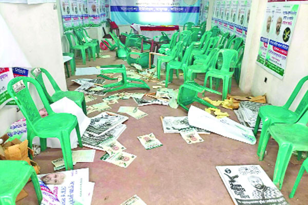 মুন্সিগঞ্জে বিএনপি ও স্বতন্ত্র প্রার্থীর সমর্থকদের সংঘর্ষ