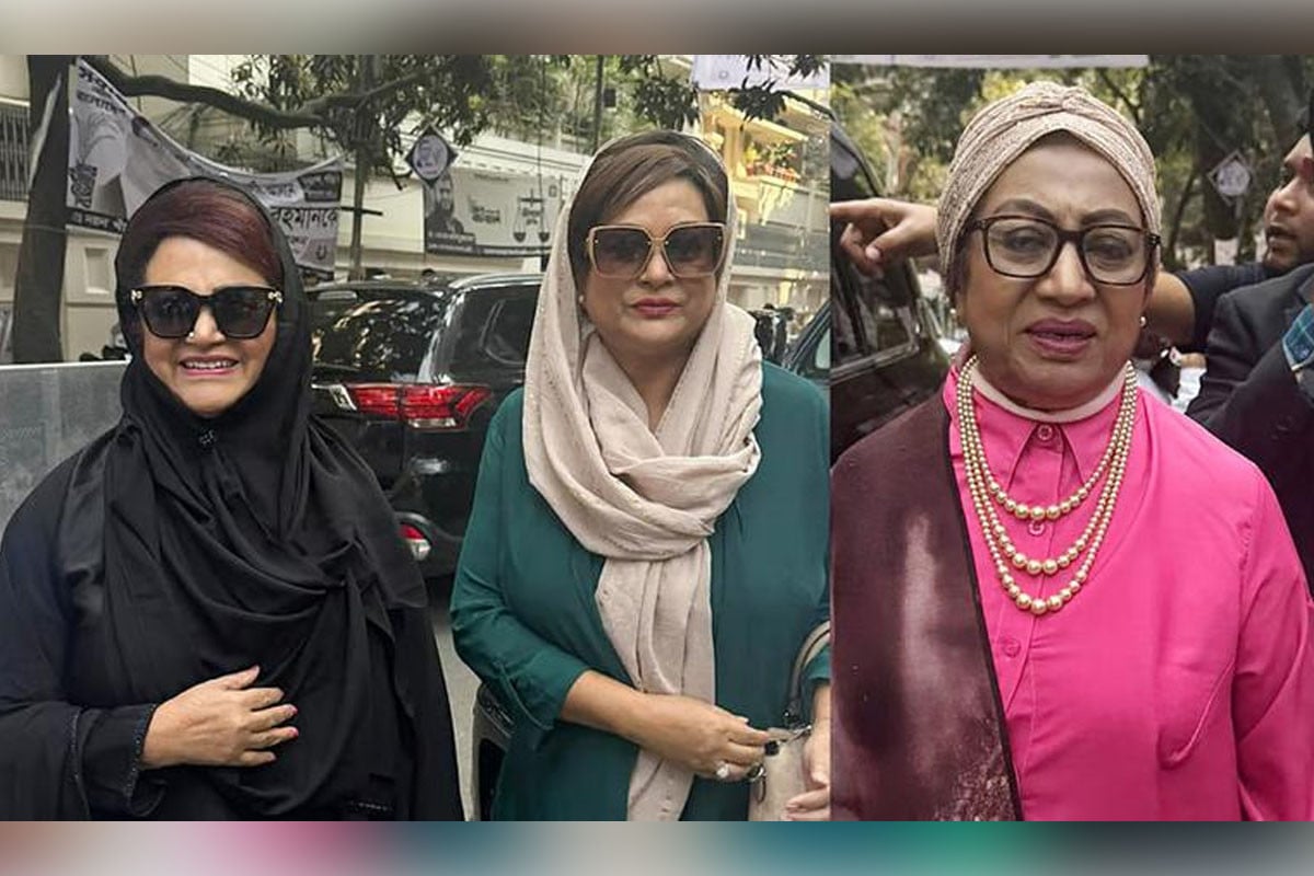 ভোট উৎসবে ঢালিউডের তিন বোন সুচন্দা, ববিতা ও চম্পা