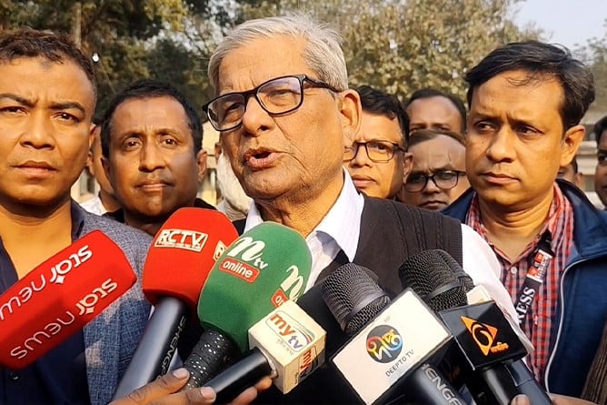 ভোট এবার এতোটা উৎসবমুখর হবে কেউ ভাবেনি : মির্জা ফখরুল