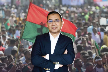 ভোটকেন্দ্রে এসে ভোট দেওয়ার আহ্বান তারেক রহমানের