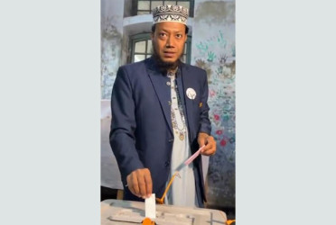 ভোট দিতে পেরে আনন্দ লাগছে: আমির হামজা