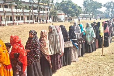 গাজীপুরে শান্তিপূর্ণভাবে চলছে ভোটগ্রহণ