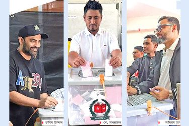 ক্রীড়াঙ্গনের তারকাদের ভোট