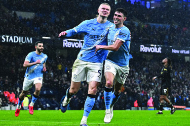 আর্সেনালের ওপর চাপ বাড়াচ্ছে ম্যানসিটি