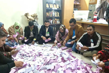 নির্বাচনে ভোট পড়েছে ৫৯ দশমিক ৪৪ শতাংশ : ইসি