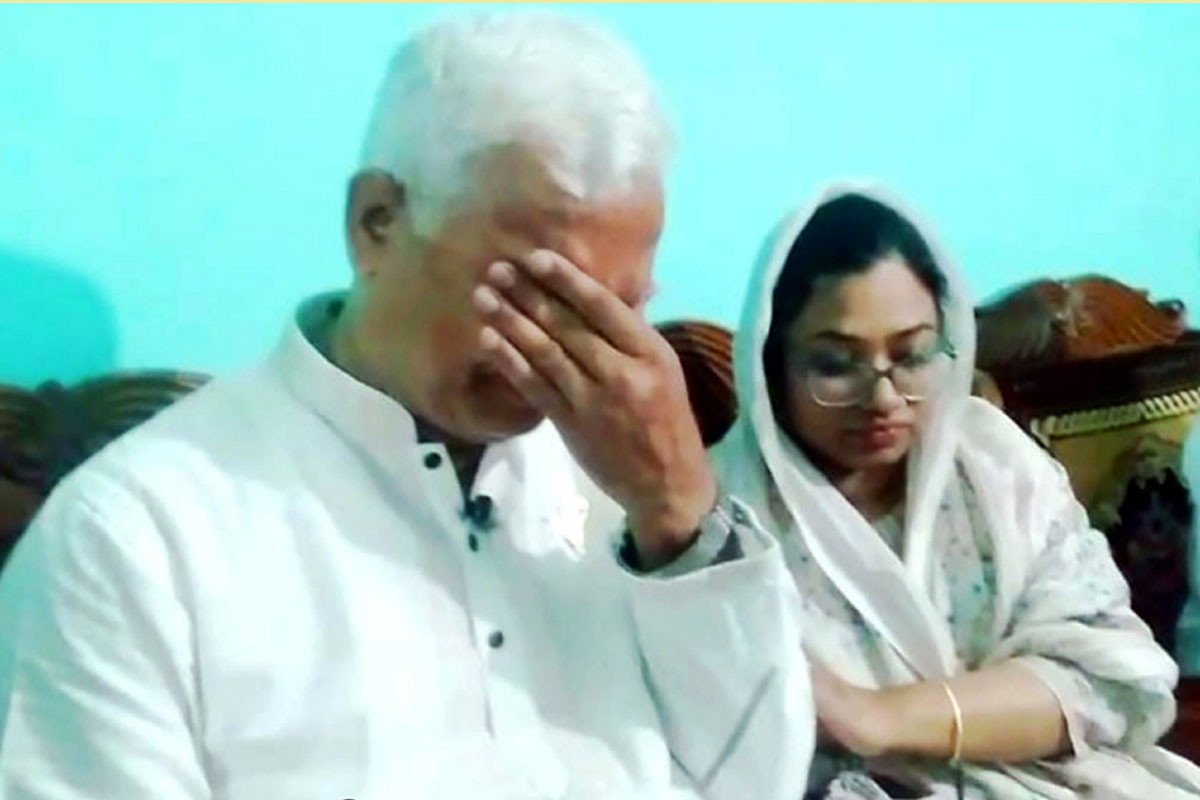 বিজয়ের পর খালেদা জিয়ার স্মৃতির বেদনায় কাঁদলেন ডা. জাহিদ