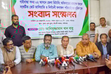 গাইবান্ধা-২ আসনে পুনরায় ভোট গ্রহণের দাবি বিএনপি প্রার্থীর