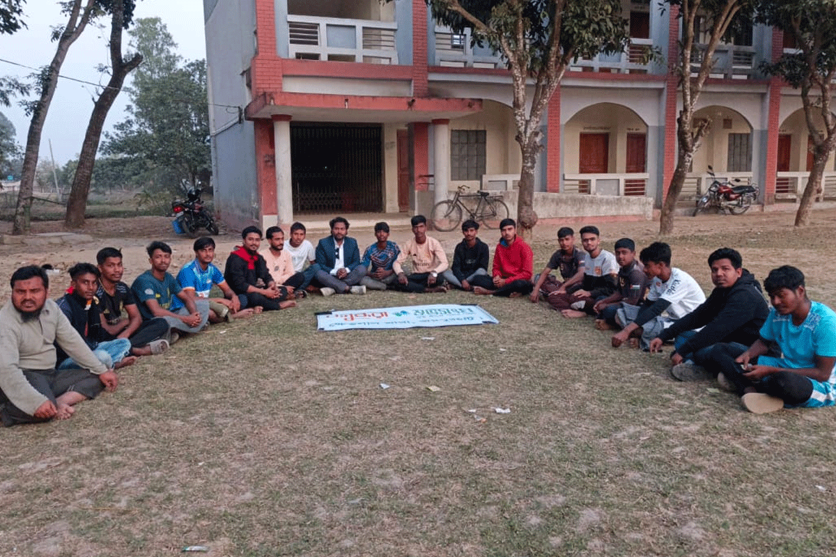 বহুমুখী সামাজিক উদ্যোগ নিয়ে ক্ষেতলালে বসুন্ধরা শুভসংঘের আলোচনা সভা