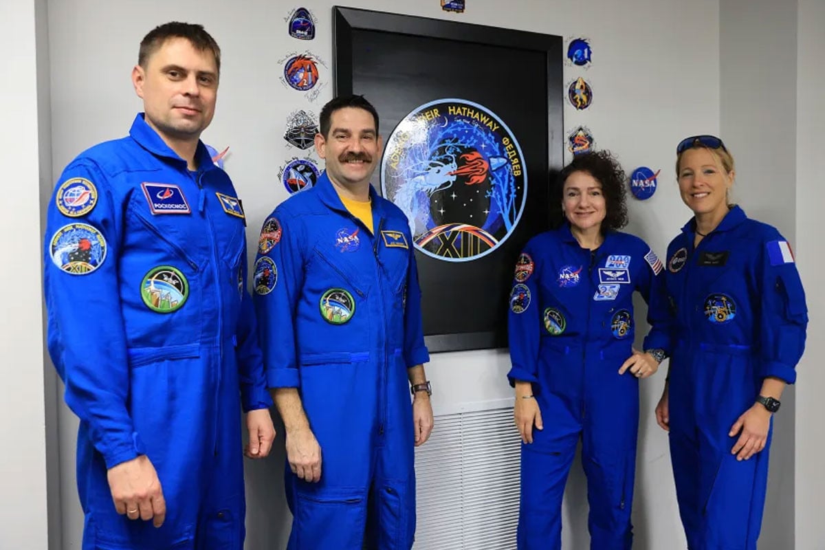 নতুন চার মহাকাশচারী পৌঁছালেন মহাকাশ স্টেশনে