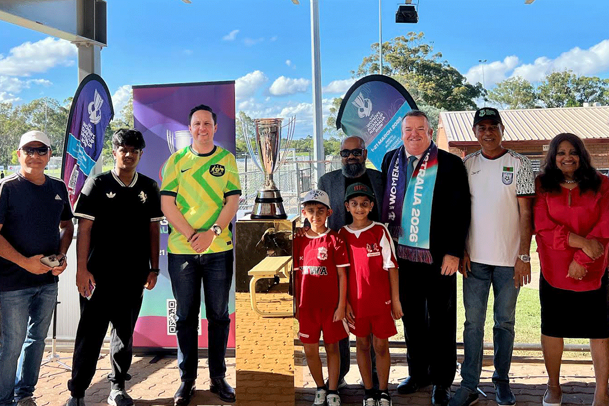 সিডনিতে এএফসি উইমেনস এশিয়ান কাপ ট্রফি রোড ট্রিপ সম্পন্ন