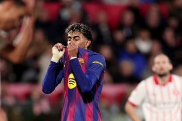 ইয়ামালের পেনাল্টি মিসে বার্সার হার