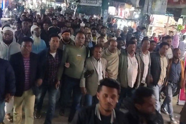 শেখ ফরিদুল ইসলাম প্রতিমন্ত্রী হওয়ায় মোংলা-রামপালে আনন্দ মিছিল
