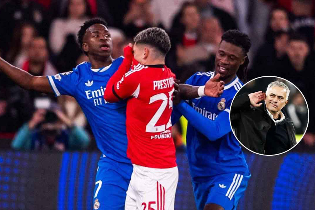 ভিনিকেই উল্টো দুষলেন মরিনহো