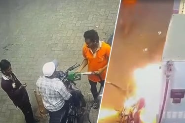 ধূমপানে বাধা দেওয়ায় পেট্রলপাম্পের ফুয়েল ট্যাংকে জ্বলন্ত লাইটার ছুড়ে মারল যুবক