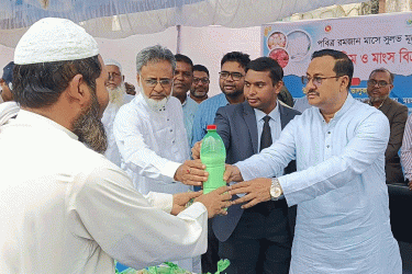 ভালুকায় সংসদ সদস্যের উদ্যোগে সুলভমূল্যে পণ্য বিক্রি