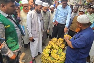 কুষ্টিয়ায় প্রশাসনকে সাথে নিয়ে বাজার তদারকিতে নামলেন এমপি