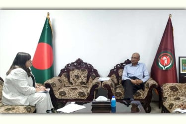 জাতীয় মানবাধিকার কমিশন চেয়ারপার্সনের সঙ্গে ইইউ নির্বাচন পর্যবেক্ষণ মিশনের প্রতিনিধির সাক্ষাৎ