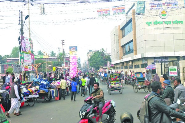 বেদখল সড়ক ও ফুটপাত