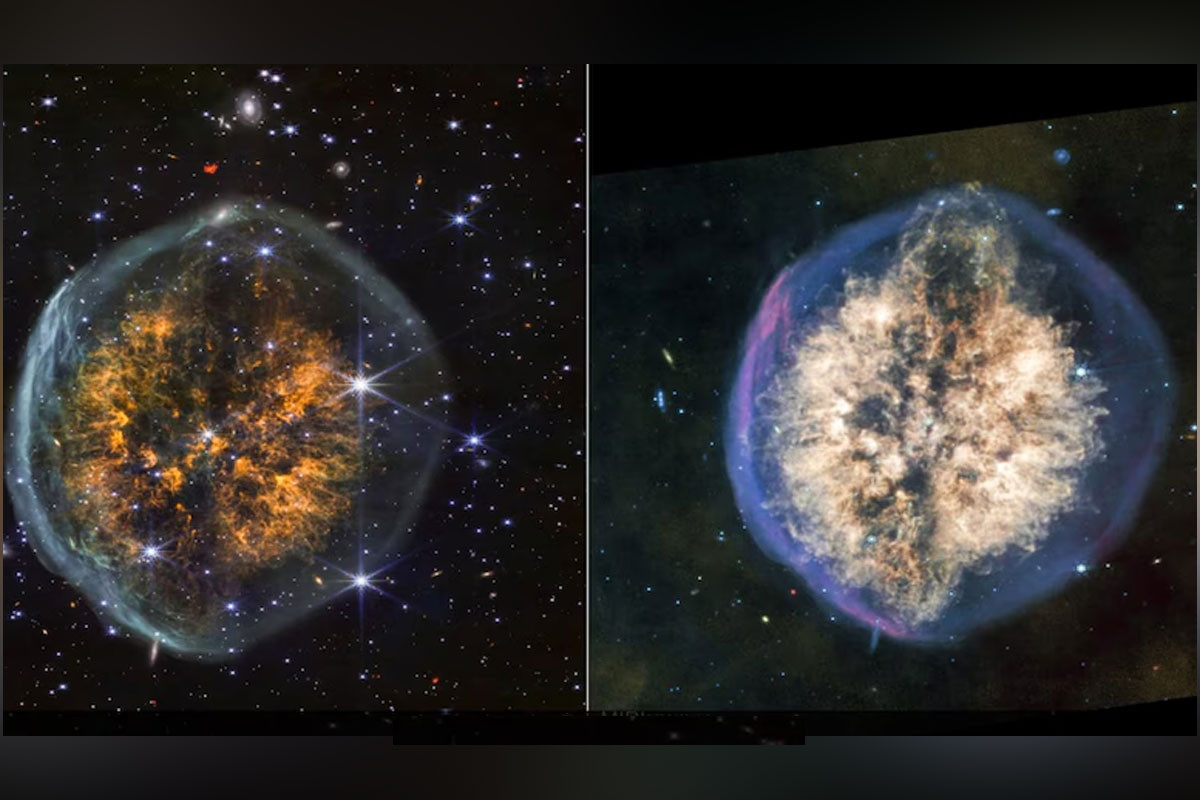 মরে যাওয়া তারার চারপাশে রহস্যময় মেঘ