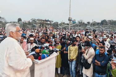 বিশ্ব দরবারে মাথা উঁচু করে দাঁড়াবে বাংলাদেশ: আমানউল্লাহ আমান