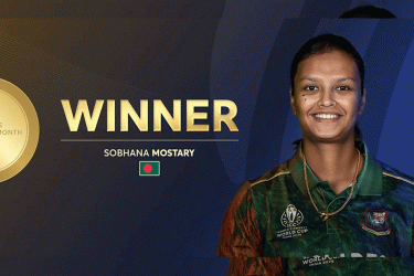 আইসিসির মাস সেরা হলেন বাংলাদেশের সোবহানা