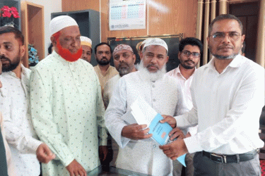 বগুড়া-৬ আসনে উপনির্বাচন: জামায়াত প্রার্থীর মনোনয়নপত্র উত্তোলন