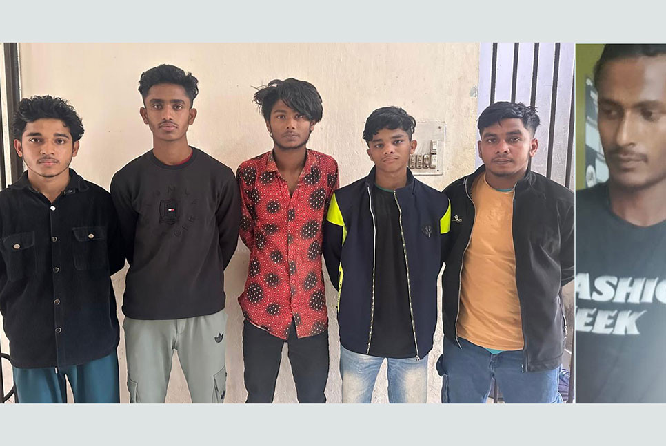 সিলেটে কিশোর গ্যাংয়ের ৬ সদস্য আটক