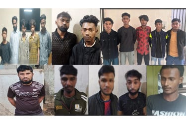 সিলেটে পুলিশের অভিযানে গ্রেফতার ১৭