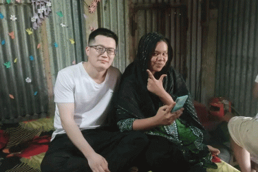 প্রেমের টানে চীনা যুবক মুন্সীগঞ্জে, মুসলিম রীতিতে বিয়ে