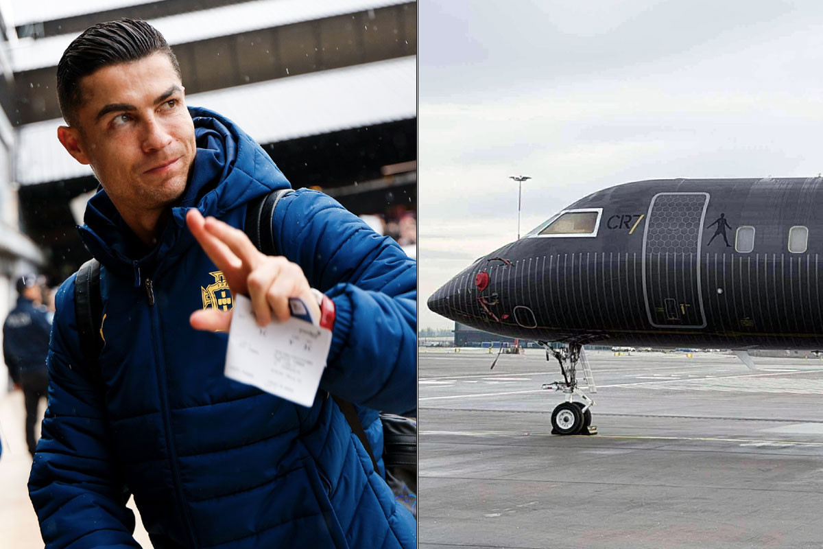 ব্যক্তিগত জেটে সৌদি ছাড়লেন রোনালদো