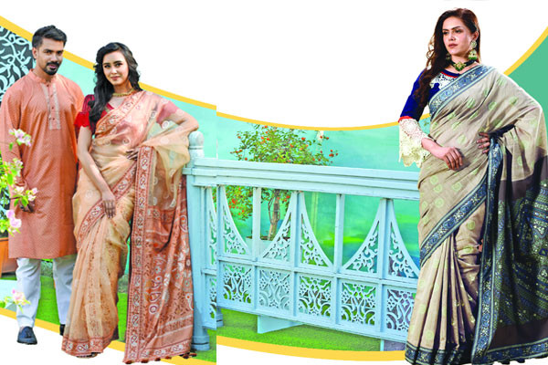 ঈদ ফ্যাশনে শাড়ি পাঞ্জাবি