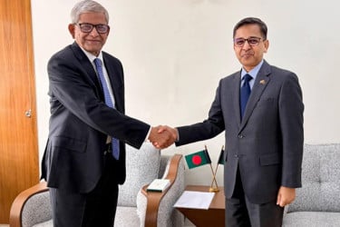 মির্জা ফখরুলের সঙ্গে ভারতীয় হাইকমিশনারের বৈঠক