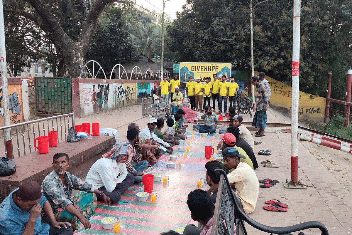 সুনামগঞ্জে গিভহোপের ইফতার মাহফিল সম্পন্ন