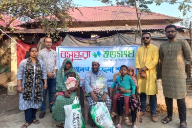 গোপালগঞ্জে বসুন্ধরা শুভসংঘের উদ্যোগে রমজানে খাদ্য সহায়তা পেলেন শাহজাহান ফরিদী