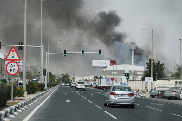 কাতারের রাজধানী দোহায় একাধিক বিস্ফোরণ