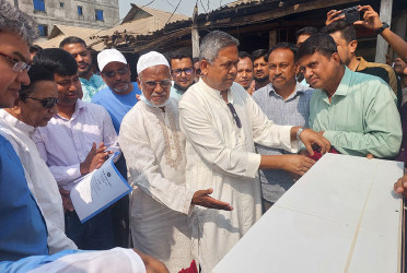 শ্রীপুরে উন্নয়ন প্রকল্প কাজের উদ্বোধন