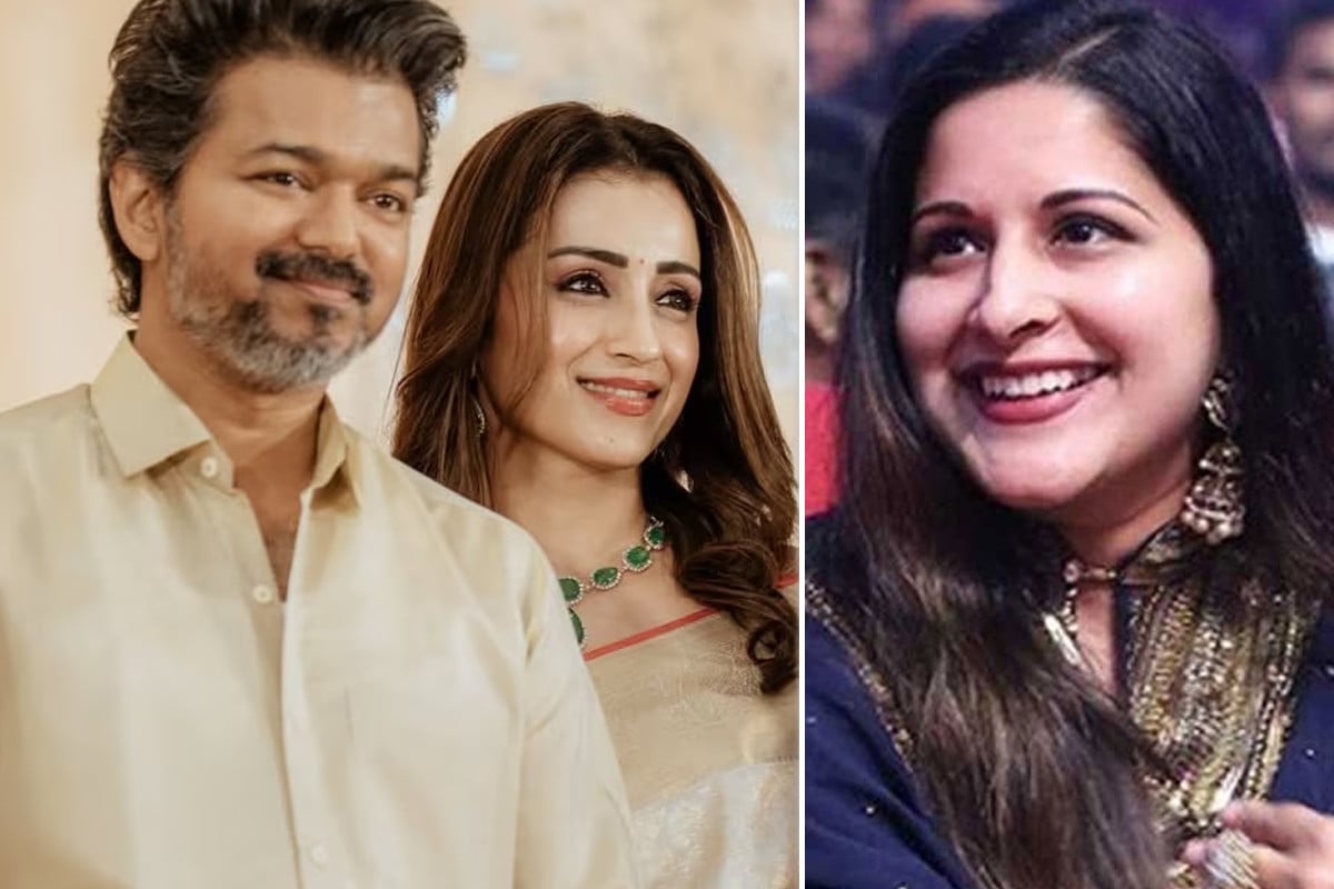 স্ত্রী সংগীতার সঙ্গে বিবাহবিচ্ছেদের আলোচনার মাঝেই তৃষাকে নিয়ে প্রথমবার প্রকাশ্যে বিজয়