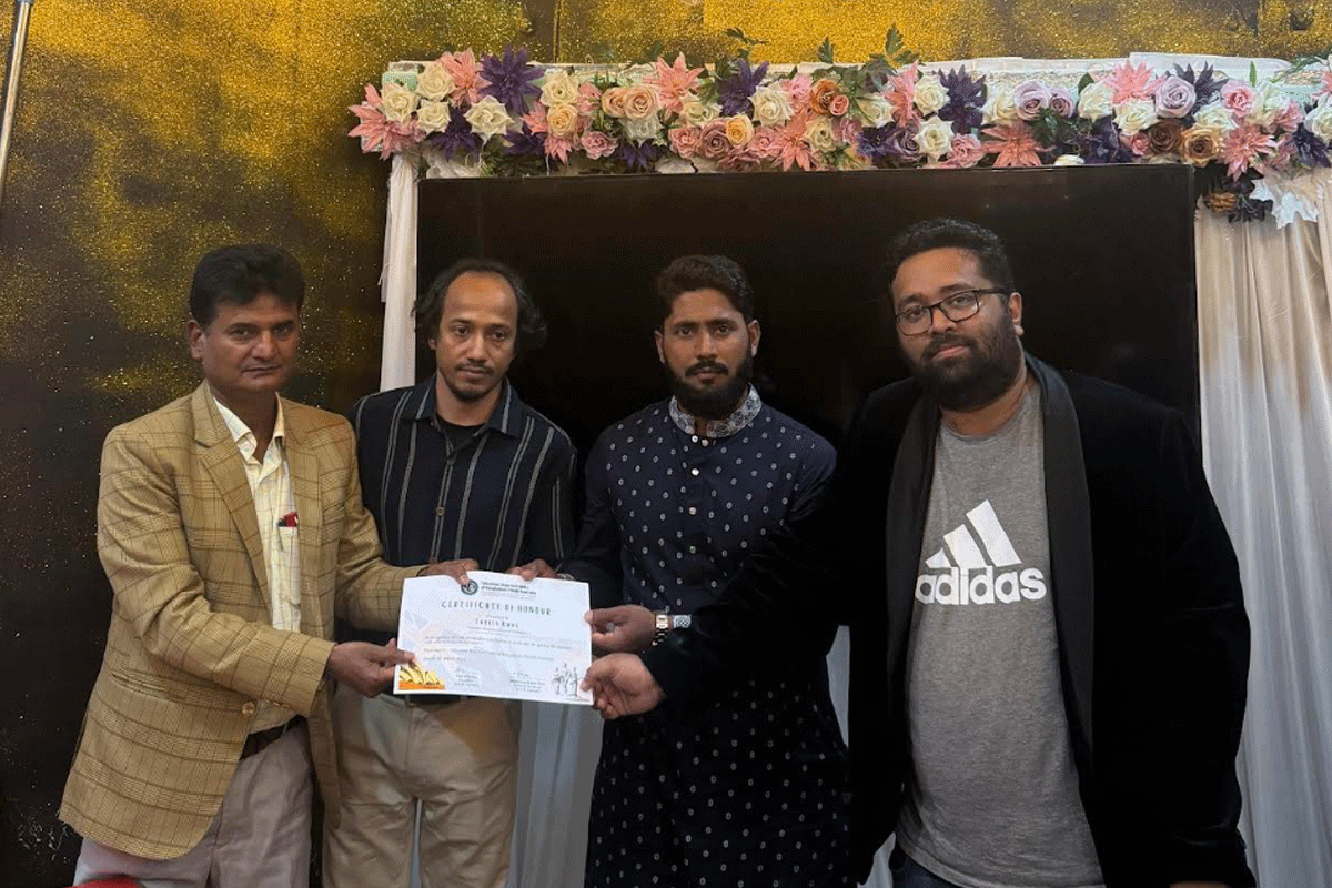 সিডনিতে বাংলাদেশি সাংবাদিকদের সম্মাননা