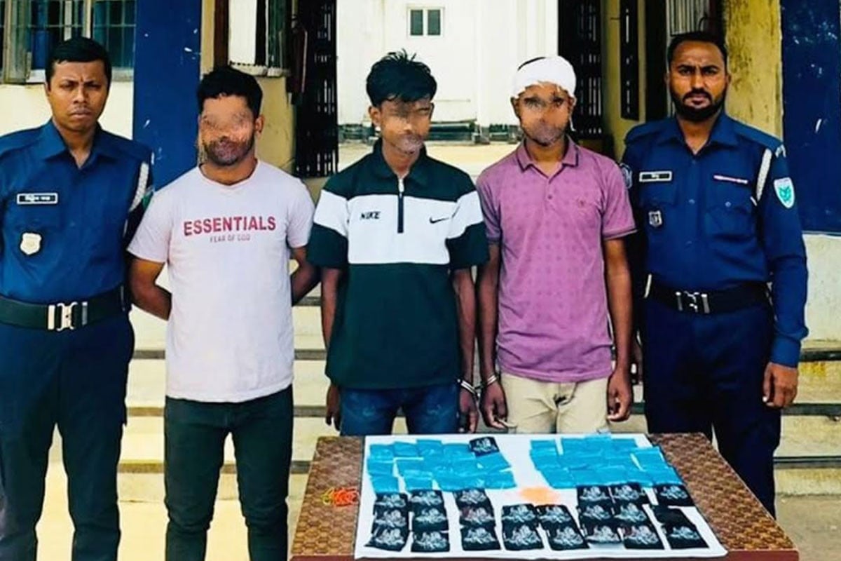 সিলেটে ১০ হাজার ইয়াবাসহ আটক ৩