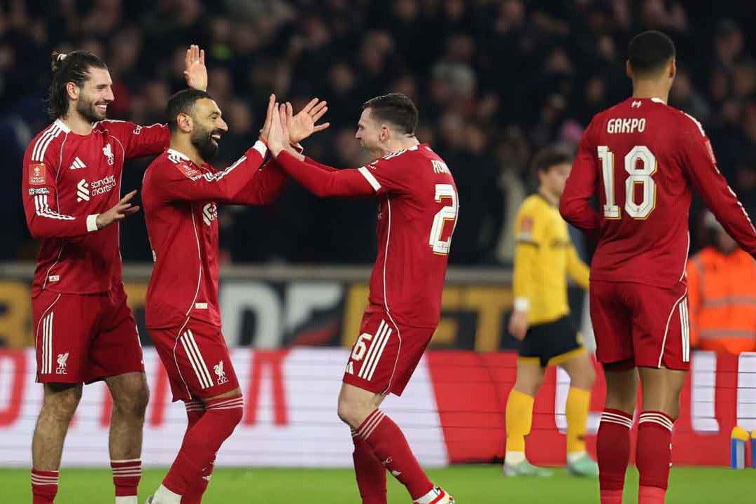 প্রতিশোধ নিয়ে এফএ কাপের কোয়ার্টারে লিভারপুল