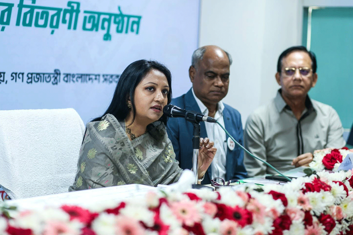 থ্যালাসেমিয়া নিয়ন্ত্রণে জনসচেতনতা জরুরি: সমাজকল্যাণ প্রতিমন্ত্রী