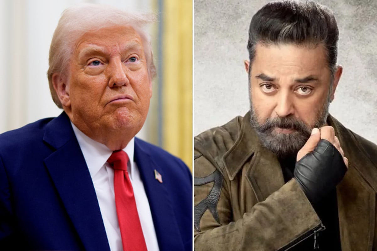 ট্রাম্পকে ‘নিজের চরকায় তেল দিতে’ বললেন কমল হাসান