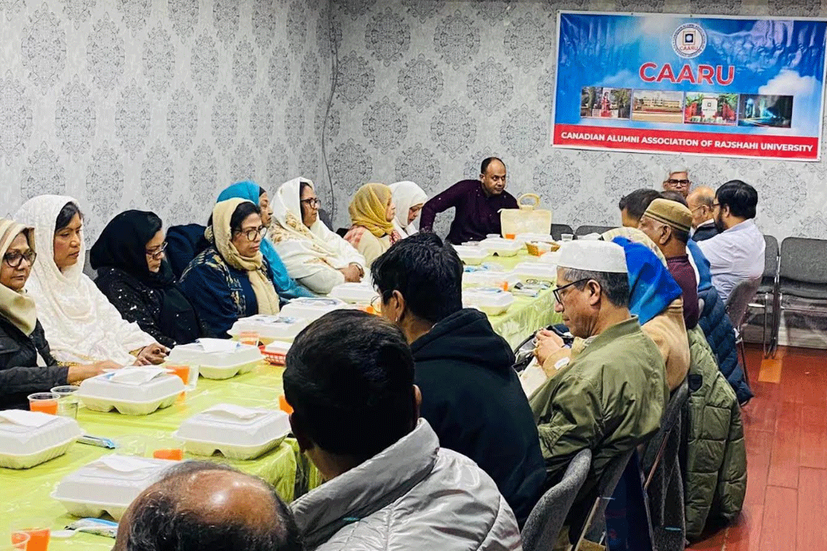 টরন্টোতে কারুর ইফতার, বন্ধন জোরদারের প্রত্যাশা