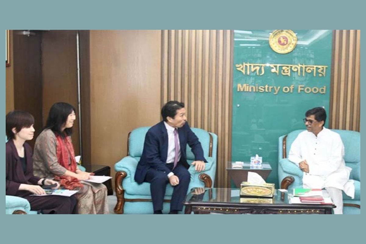 জাপানে খাদ্য রফতানির উদ্যোগ নেওয়া হবে: খাদ্যমন্ত্রী