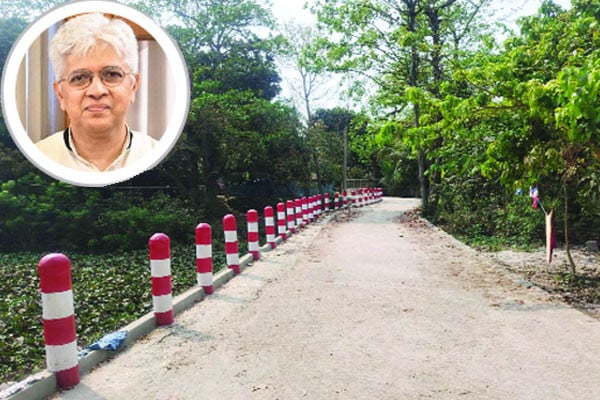 প্রতিবেশীকে উচ্ছেদ করে রাস্তা নির্মাণ করলেন সাবেক উপদেষ্টা আদিলুর