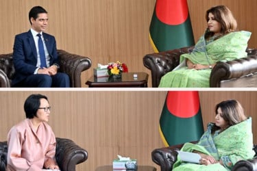 পররাষ্ট্র প্রতিমন্ত্রীর সঙ্গে ভুটান ও নেপালের রাষ্ট্রদূতের সাক্ষাৎ